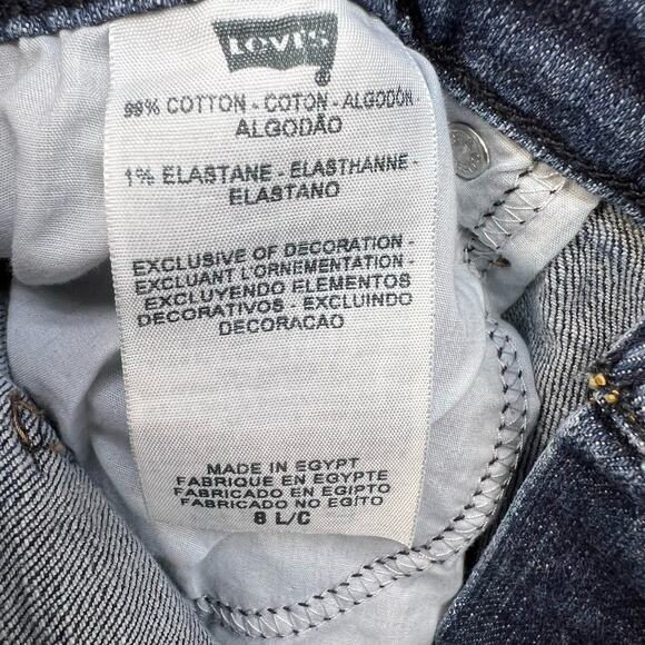 Levi's 515 Jeans Women's Size 8 Blue Boot Cut Medium Wash Preppy Western - Picture 6 of 12